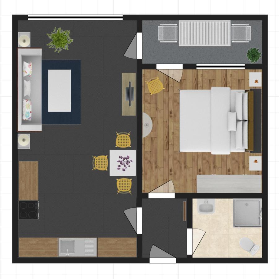 Apartello Modern Apartment - Balkan Breeze 7 サニービーチ エクステリア 写真